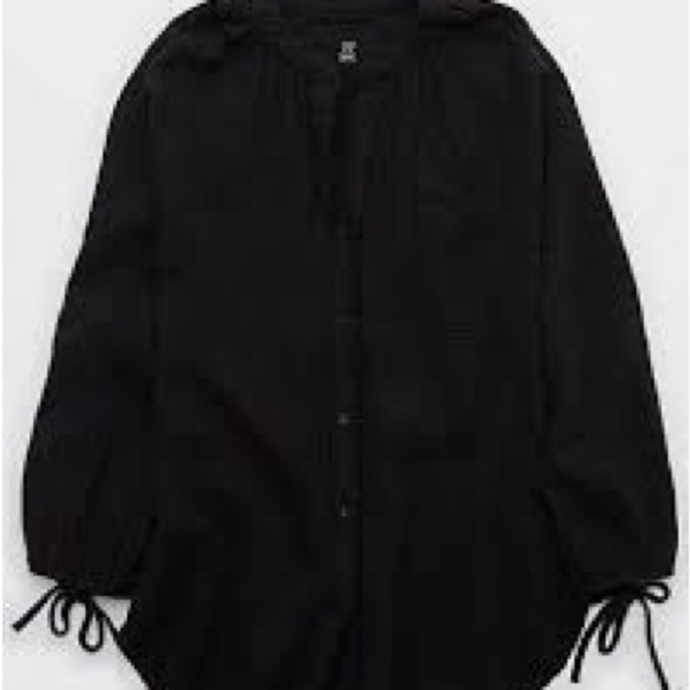 Aerie Daybreak Coverup Shirt sz Medium - Picture 3 of 11
